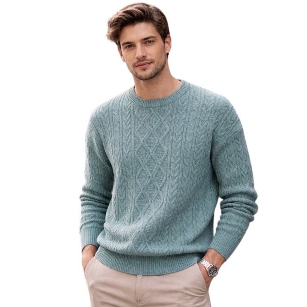NEW Aelfric Eden Y2K OS Large Unisex/Men's Green Streetwear  Sweater